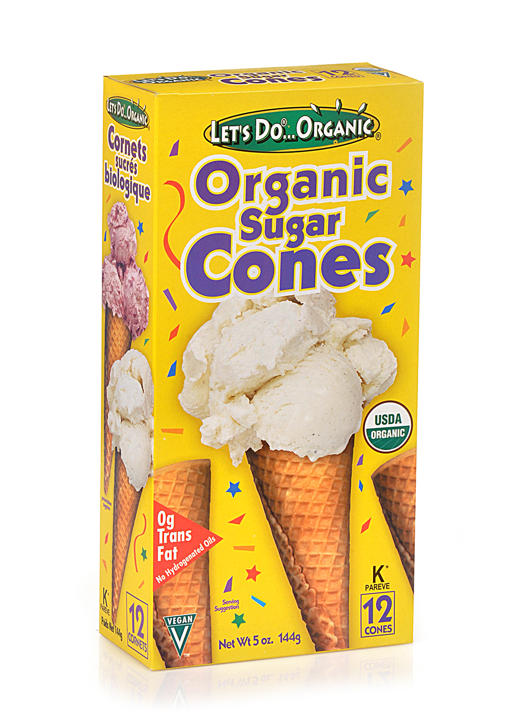 Organic Sugar Cone